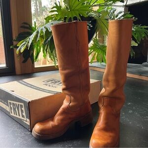 Frye vintage campus boots